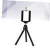 jojofuny Retractable Mini Phone Tripod Photography Compact Section Stand for Smartphones and Small Cameras for Desktop and Outdoor Use Black view 4