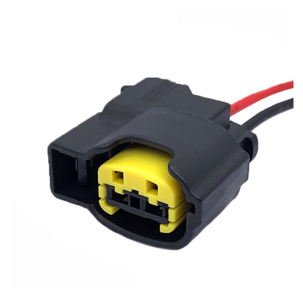 BUIEX 2 Pin 49093-0211 Auto Molex Ignition Coil Plug Horn Socket Waterproof Female Electronic Connector Wire Harness Compatible with KIA Hyu~dai(5 Sets)