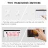 EKYOSHCZ Halloween Party Print Key Holder with 5 Hooks Wall Mounted Key Hook Decorative Wall Self Adhesive Coat Hook for Bags, Coats, Umbrella, JJ0531000 view 3