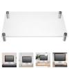 SHINEOFI Acrylic Monitor Riser Stand Clear Computer Monitor Stand for Desk Organization Height Smooth Edges for Home Office and School Use view 3