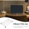 SHINEOFI Acrylic Monitor Riser Stand Clear Computer Monitor Stand for Desk Organization Height Smooth Edges for Home Office and School Use view 4