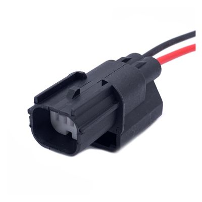 BUIEX 2 Pin HV 040 Auto Connector ABS Sensor Plug Press Switch Ignition Coil Male Female Compatible with Hondas 6189-7036 6189-6905 (Color : 2P Male, Size : 5Pcs with 15cm Wire)