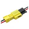 BUIEX 2 Pin 2.8mm Car Inner Chamber Light Plug Wiring Harness Automotic Male Female Electronic Connector 191906231A 1H0906712 Compatible with VW (Color : 2Pin Male, Size : 5Pcs with 15cm Wire) view 4