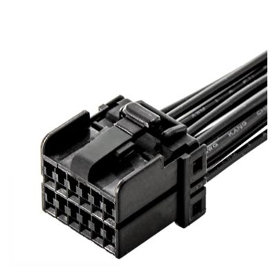 6, 8, 12, 16, 20 Pin, 1.2mm Clad Car Window Lifter Plug with Cable, Electronic Connector, Wire Harness 174047-2/174045-2 (Color : 12P Wire Harness, Size : 1 Pc)
