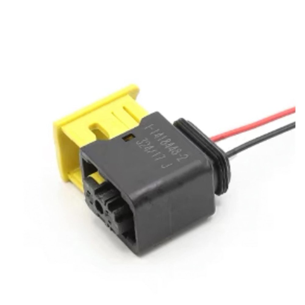 BUIEX 2 3 4 Pin Auto New Energy Urea Plug with Cable Waterproof Electronic Connector Wiring Harness 2-1418448-2 1703818 1-1703839-1(2P Female E)