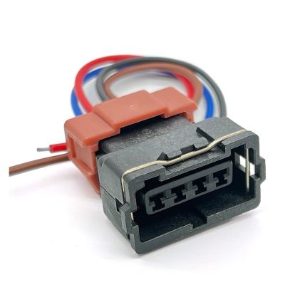 BUIEX 4 Pin Auto Throttle Position Sensor Plug Waterproof Electronic Connector Wiring Harness Compatible with Mits~bishi PB185-04027 PB185-04326
