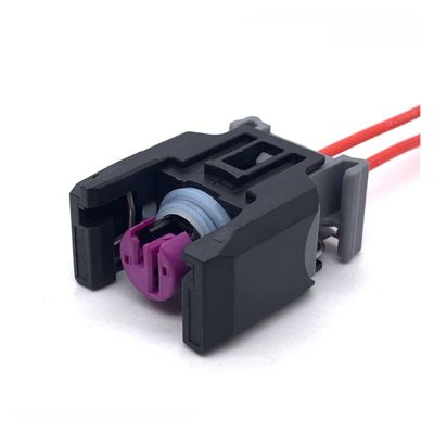 2Pin Auto 13816706 Diesel Common Rail Engine Injector Nozzle Plug Waterproof Electronic Connector Wire Harness Compatible with Buick (Color : 2P Wire Harness, Size : 5 Pcs)