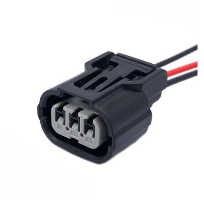 BUIEX 3 Pin HX 040 Sumitomo Auto Adapter Ignition Coil Plug Waterproof Connector Wire Harness Compatible with H~nda 6189-0887 6188-4739 (Color : 3P Female, Size : 10 Pcs)
