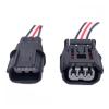 BUIEX 3Pin Sumitomo Auto Waterproof Electronic Connector Wire Harness Ignition Coil Small Lamp Plug Compatible with H~nda 6188-4775 6189-7037 (Color : 3P Male, Size : 5 Sets) view 2
