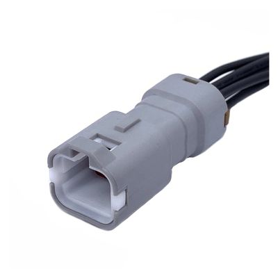 BUIEX 6 Pin 1.2mm Car Door Handle Plug Wiring Harness Electronic Connector with Cable Compatible with La~d R~ver Vol~o MG614130-4 MG644483-4 (Color : 6Pin Male, Size : 1 Pc with 15cm 18AWG)