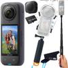 Insta360 X4 Dive Bundle- Waterproof 360 Action Camera with 1/2" 48MP Sensors, 8K 360 HDR Video, 72MP 360 Photo |Bundle Includes Selfie Stick, Floating Grip, Lens Cap (128GB) view 1