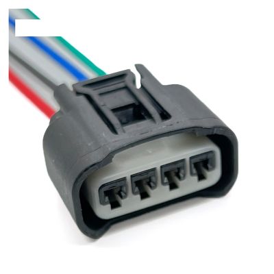 BUIEX 4 Pin Auto Ignition Coil Plug Waterproof Electrical Connector Wire Harness Compatible with Toy~ta Camry Corolla Lex~s 90980-11885 (Color : 4Pin Female, Size : 5Pcs with 15cm 18AWG)