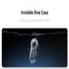 Insta360 X4 Dive Bundle- Waterproof 360 Action Camera with 1/2" 48MP Sensors, 8K 360 HDR Video, 72MP 360 Photo |Bundle Includes Selfie Stick, Floating Grip, Lens Cap view 3