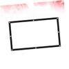 KONTONTY 1pc Portable Projector Screen Crease High-end Fiber Projection Screen for Home Theater Business and Education Easy Setup for Outdoor and Indoor Use view 3