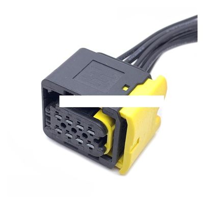 BUIEX 8Pin Tyco HDSCS Automotive Electronic Connector Compatible with New Energy Vehicle Urea Plug Wiring Harness 0-1418438-1 (Color : 8P Female, Size : 1 Pc)