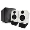 Audioengine A2 White Computer Speakers with 210W S6 Subwoofer and DS1 Stands view 1