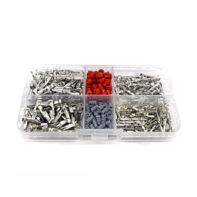 BUIEX 300 Pcs 1.5/3.5MM Auto Terminal Box Electrical Female Male Wire Waterproof Leather Plug 964274-2 964269-2 929939-3 964286-1