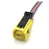 4H0 972 773 Automotive Side 3-Pin Yellow Connector Harness 4G0 972 783 (Color : 3P Female, Size : 1 Set) view 2