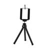Veemoon Retractable Mini Tripod for Mobile Phones and Cameras Compact Section Design Compatibility for Smartphones for Desktop Photography and Outdoor Use Black view 1