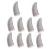 FOMIYES 10pcs Flexible Finger Sleeves Thin Finger Protectors for Mobile Gaming Comfortable Game Props Sweat Design for Enhanced Performance view 1