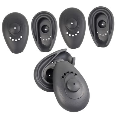 NOLITOY 3pairs Silicone Earmuffs Ear Covers Hair Dye Ear Protectors Noise Reduction Lightweight Warmers for Women