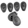 NOLITOY 3pairs Silicone Earmuffs Ear Covers Hair Dye Ear Protectors Noise Reduction Lightweight Warmers for Women view 1