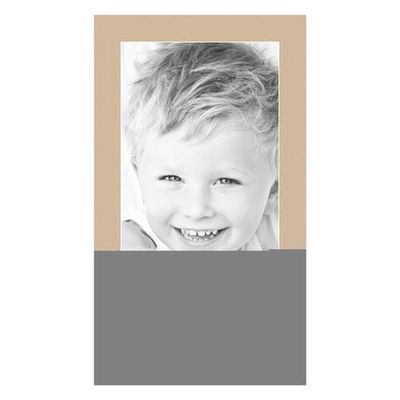 10x20 Dune/Scotch Mist Custom Mat for Picture Frame with 6x16 Opening Size (Mat Only, Frame NOT Included) - 8 Pack
