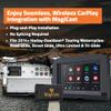 Power Acoustik HD-14KITWC 7 Replacement Head Unit Plus MagiCast Wireless CarPlay for 2014+ Harley-Davidson, Waterproof Touchscreen, Apple CarPlay & Android Auto w/GPS & Bluetooth view 4