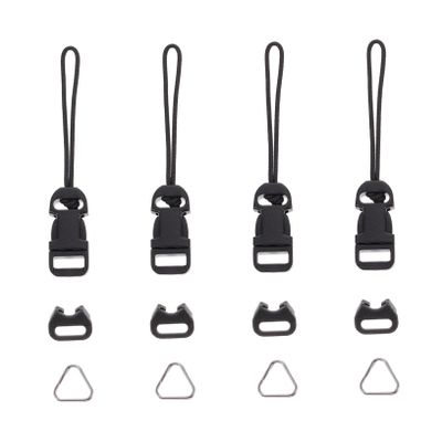 Veemoon 8pcs Quick Release Camera Strap Buckles for Easy Connection Material for Mirrorless and Cameras for Secure Use