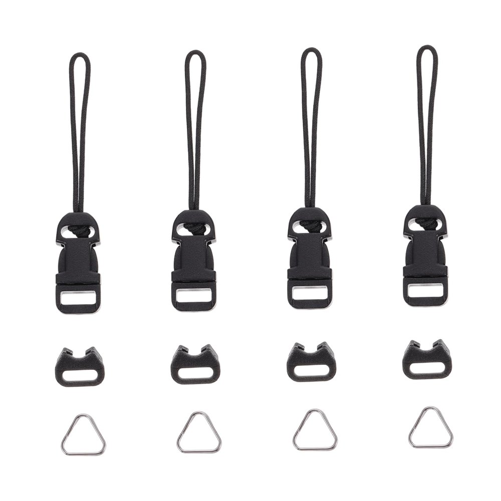 Veemoon 8pcs Quick Release Camera Strap Buckles for Easy Connection Material for Mirrorless and Cameras for Secure Use