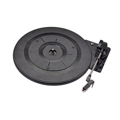 Veemoon 28cm Vintage Turntable Gramophone Built-in Preamp Portable Record Player for Vinyl