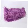 DirectNine Basics DIY Baby Photography Props Purple Fur Newborn Photography Mat Soft Supple Fur Blanket Non-Fading for Use view 4