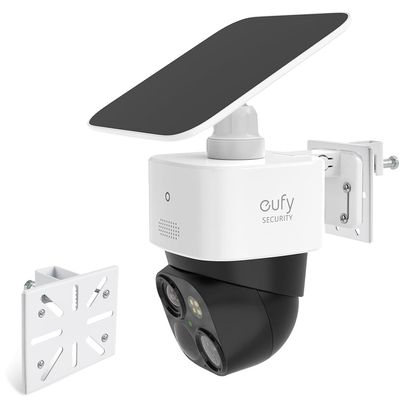 OWOKISO Gutter Mount for eufy Security Solocam S340 Solar Security Camera (White)