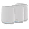 NETGEAR Orbi Whole Home Tri-Band WiFi 6 Mesh Network System (RBK753P) Router with 2 Satellite Extenders Security Features - Coverage up to 7,500 sq. ft., 75 Devices - AX5200 (Up to 5.2Gbps) view 1