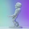 DirectNine Basics Zombie Controller Stand | Controller Stand | Gifts for Gamers, Grey view 4