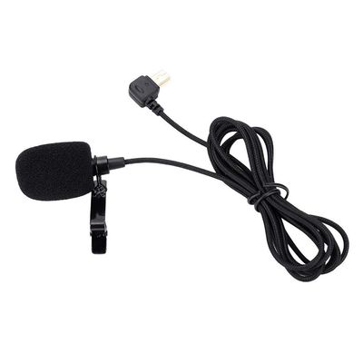 CFTGIW 1.5m Portable Clip On Mic Directional Microphone for SJ6 Le Lavalier Microphone Lavalier Clip On Design Can Be Clipped On Collar or Other ApplicableMode:- with 4m