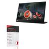 BoxWave Screen Protector Compatible with Lenovo ThinkVision M14t - ClearTouch Anti-Glare ToughShield 9H (2-Pack), Anti-Glare 9H Tough Flexible Film Screen Protector view 2