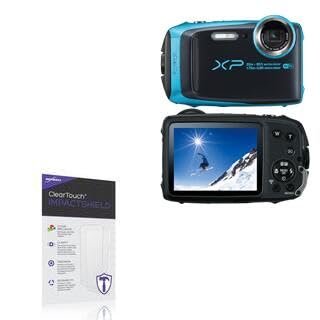 BoxWave Screen Protector Compatible with Fujifilm FinePix XP120 - ClearTouch ImpactShield (2-Pack), Impenetrable Screen Protector Flexible Film