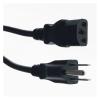 American Standard Power Cord Three-Plug Suffix 1.5 Meters 0.75 Square Pure Copper Rice Cooker Computer Host Power Cord (Size : 2.5 Square Meters 5M) view 4
