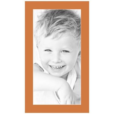 10x20 Tangerine/Octoberfest Custom Mat for Picture Frame with 6x16 Opening Size (Mat Only, Frame NOT Included) - 1 Pack