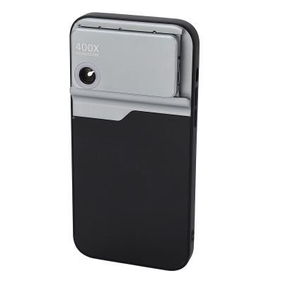 Phone Microscope 400x Microscope Lens with LED Light Phone Case Microscope Observation Take with 400x Microscope Lens Which Can Be Widely Self Contained Light: The