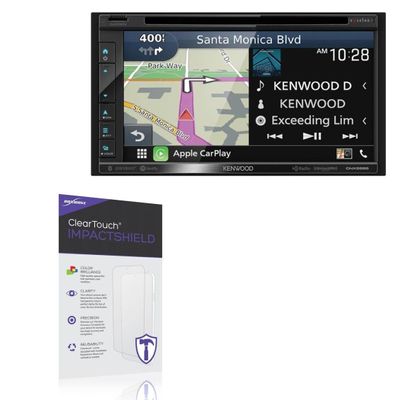 BoxWave Screen Protector Compatible with Kenwood Excelon DNX696S - ClearTouch ImpactShield (2-Pack), Impenetrable Screen Protector Flexible Film