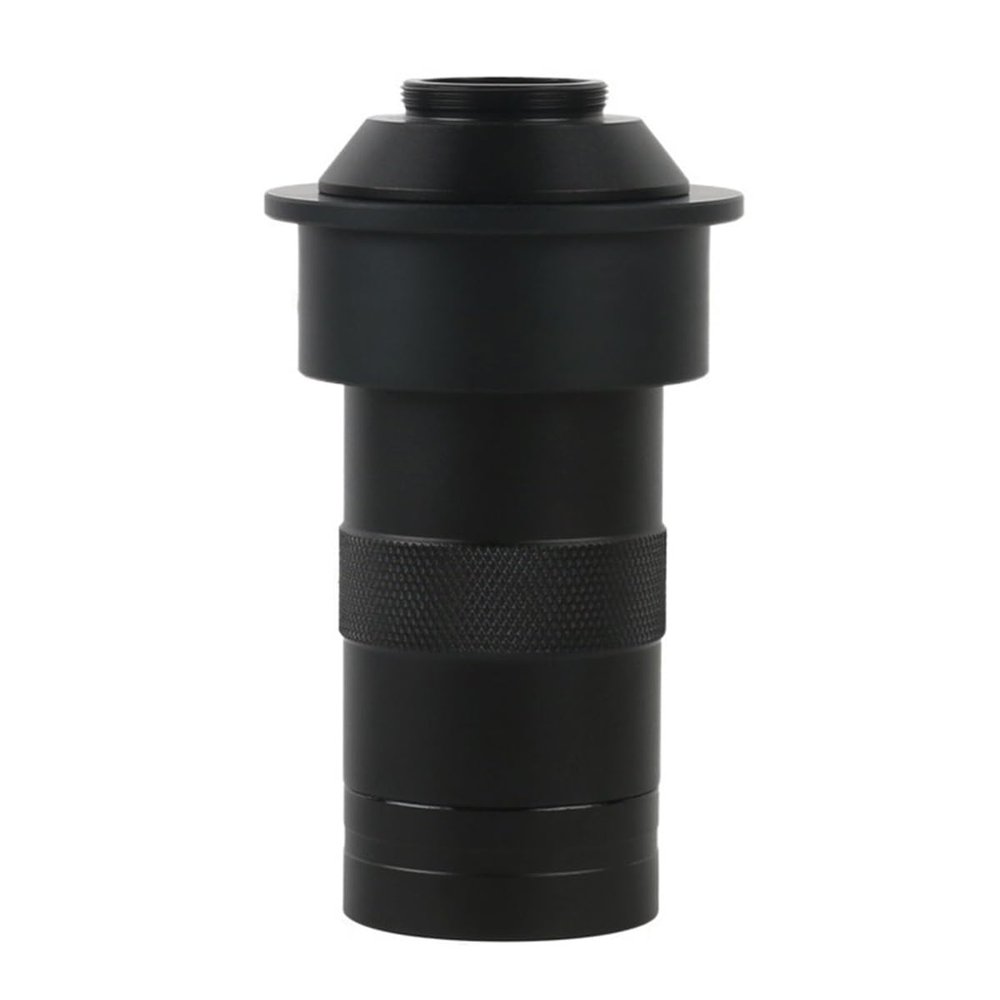 Joebo Microscope Kit Industrial Video Microscope Electronic 130X Monocular Zoom C Mount Lens for Camera Microscope Lens Adapters (Color : Old 50mm 130X)