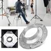 Softbox Speedring Adapter Metal Speed Ring Adapter for Mount So and Accurate Length Very Metal Speed Ring Adapter for Professional Production, view 4