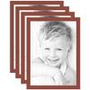 20x28 Terra-Cotta/Cognac Custom Mat for Picture Frame with 16x24 Opening Size (Mat Only, Frame NOT Included) - 4 Pack view 1