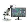 Joebo Microscope Kit Microscope Cameras 5MP Industrial Electronic Eyepiece Digital USB CMOS Video Camera with 0.5X C-Mount for Biological Stereo Microscope Microscope Lens Adapters view 2