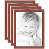 18x24 Terra-Cotta/Cognac Custom Mat for Picture Frame with 14x20 Opening Size (Mat Only, Frame NOT Included) - 4 Pack view 1