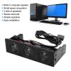 CFTGIW PC Front Panel Speaker Stereo Surround Computer Case Builtin Mic There are Three Units of Audio System Layout Which Realize Stereo Surround Imp The Product Possess, view 3