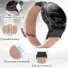 Puhuite 2 Pack 22mm Band Stretchy Nylon Compatible with Garmin Fenix 7/7 Pro/6/6 Pro/5/5 Plus/Instinct/Instinct 2 Solar/Forerunner 965/955/945/935/745/Approach S70 47mm/S62/S60/Epix 2/Epix Pro 2 47mm view 2