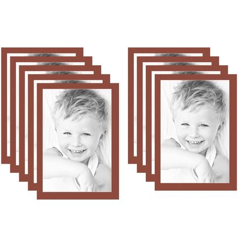 20x30 Terra-Cotta/Cognac Custom Mat for Picture Frame with 16x26 Opening Size (Mat Only, Frame NOT Included) - 9 Pack